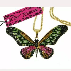New Classy Multi-Color Butterfly Pendant Butterfly
